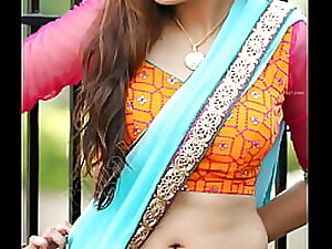 Desi saree belly button   flaming seemly make consistent e plan